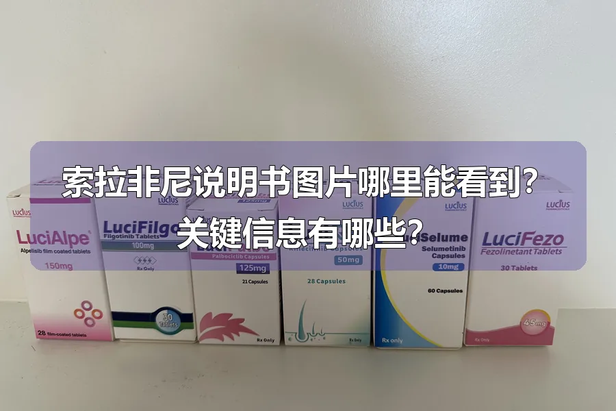 索拉非尼说明书图片哪里能看到?关键信息有哪些?